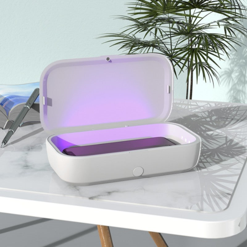 Multifunctional UV Disinfection Box with 10W Wireless Charging – Type-C | Portable Sterilizer