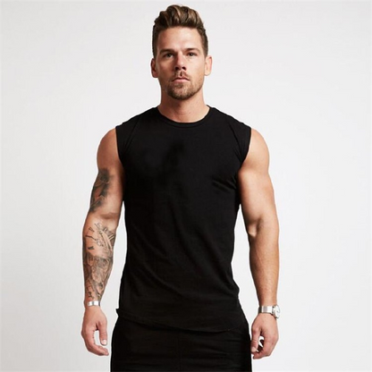 Unisex Sleeveless Gym Tank Top – Breathable & Quick-Drying Sportswear