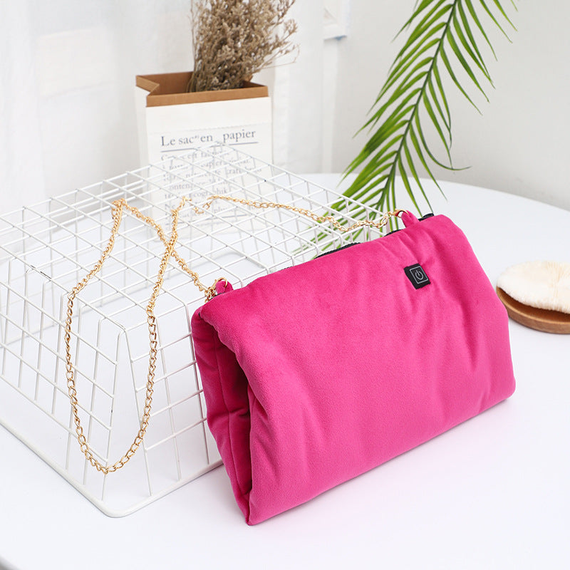 Multifunctional Heating Hand Warmer Crossbody – Portable Electric Hand Bag with USB Power