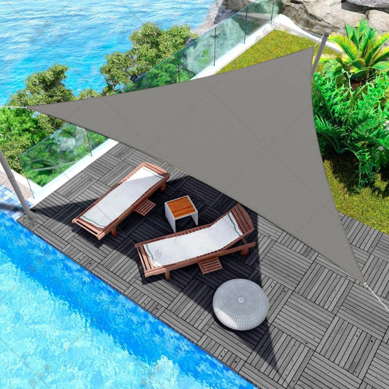 Triangle Sunshade Sail – Outdoor Garden Shade Canopy