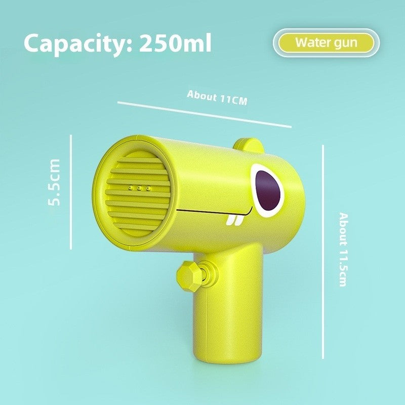 Children's Hand-held Press Water Gun – Cartoon Water Toy for Outdoor Fun