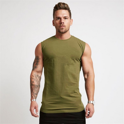 Unisex Sleeveless Gym Tank Top – Breathable & Quick-Drying Sportswear