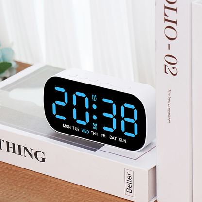 LED Digital Alarm Clock – Slim, Colorful & Easy-to-Use Electronic Clock