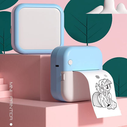Mini Thermal Label Printer – Compact USB Sticker Printer for Students & Home Use