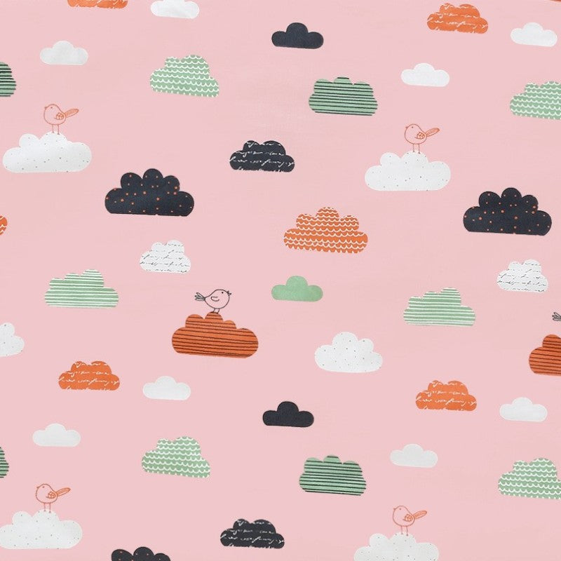 Cartoon Cotton Breathable & Waterproof Baby Changing Pad – Soft, Absorbent & Durable for Newborns