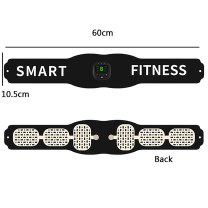EMS Fitness Belt – Muscle Stimulator with USB Charging & Adjustable Fit