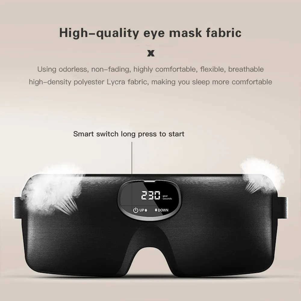 Relaxing Sleep Aid Smart Eye Mask – EMS Massage for Deeper Sleep & Stress Relief