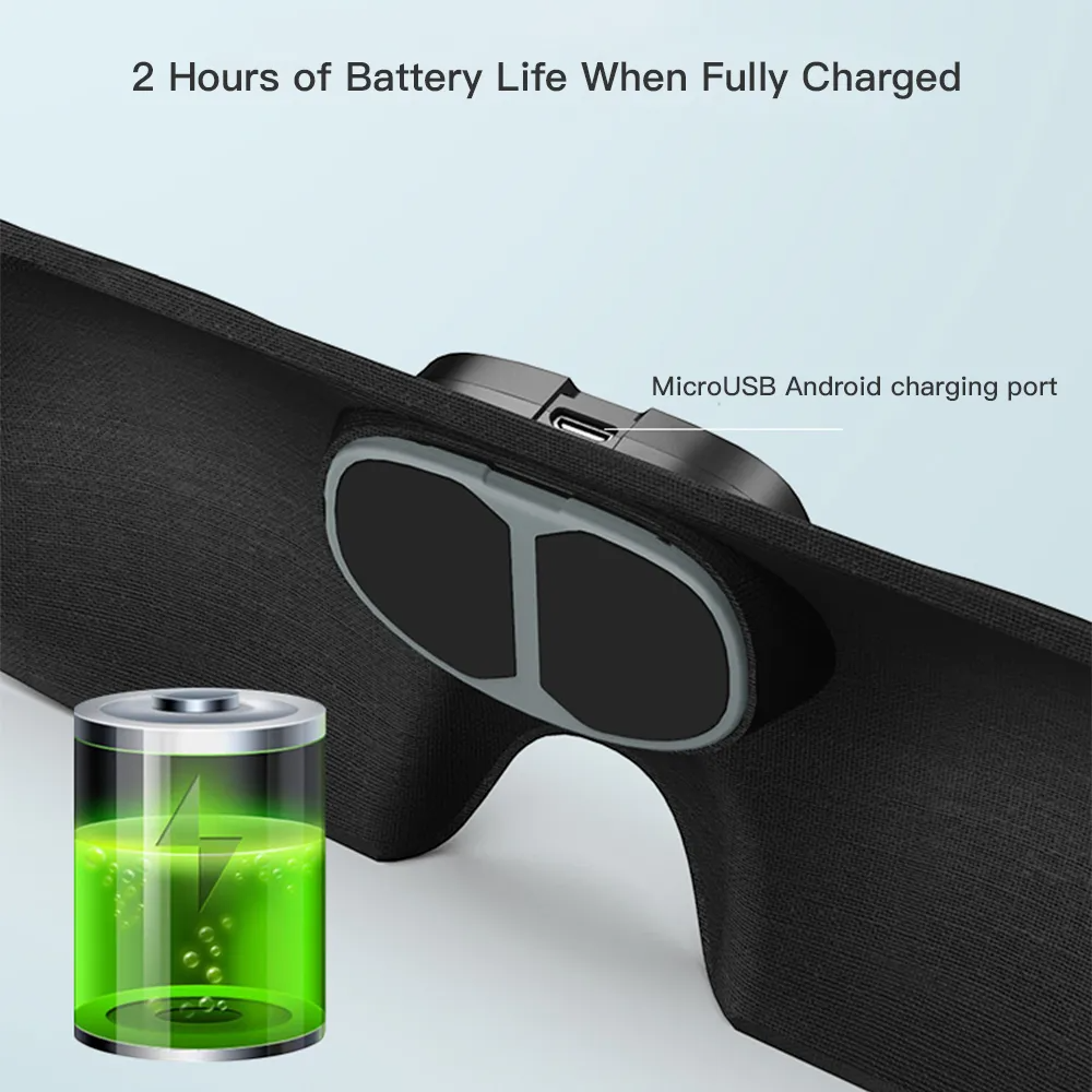 Relaxing Sleep Aid Smart Eye Mask – EMS Massage for Deeper Sleep & Stress Relief