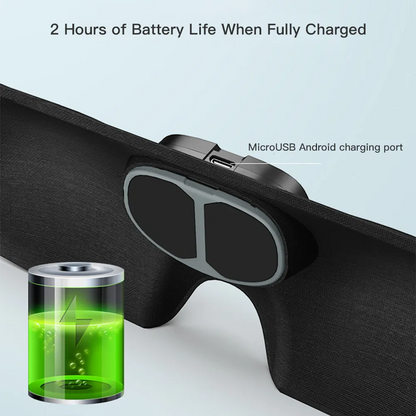 Relaxing Sleep Aid Smart Eye Mask – EMS Massage for Deeper Sleep & Stress Relief