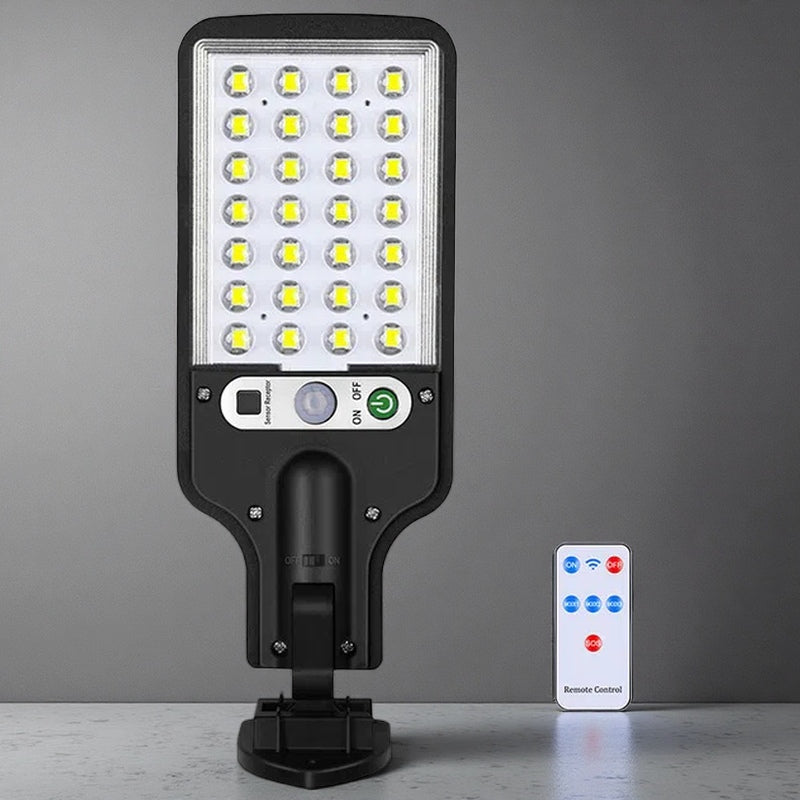 Outdoor Solar LED Wall Lamp – Energy-Efficient Solar Street Light 6161With remote control