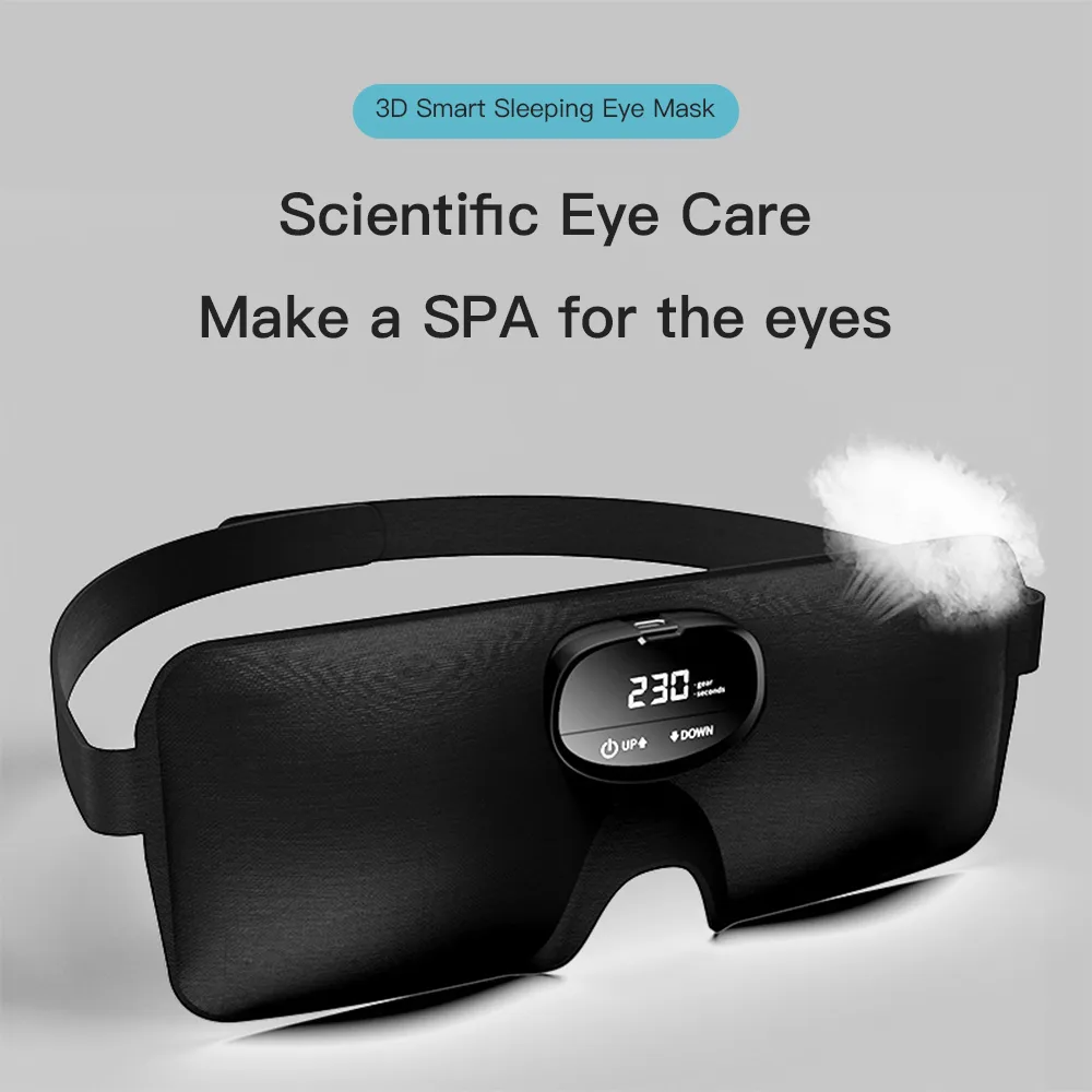 Relaxing Sleep Aid Smart Eye Mask – EMS Massage for Deeper Sleep & Stress Relief