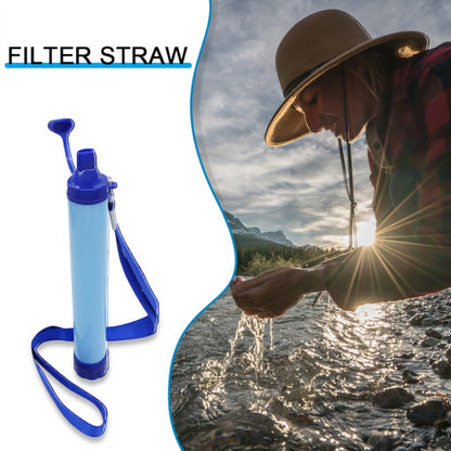 Water Filter Straw for Hiking, Camping & Outdoor Survival – Portable Personal Emergency Water Purifier