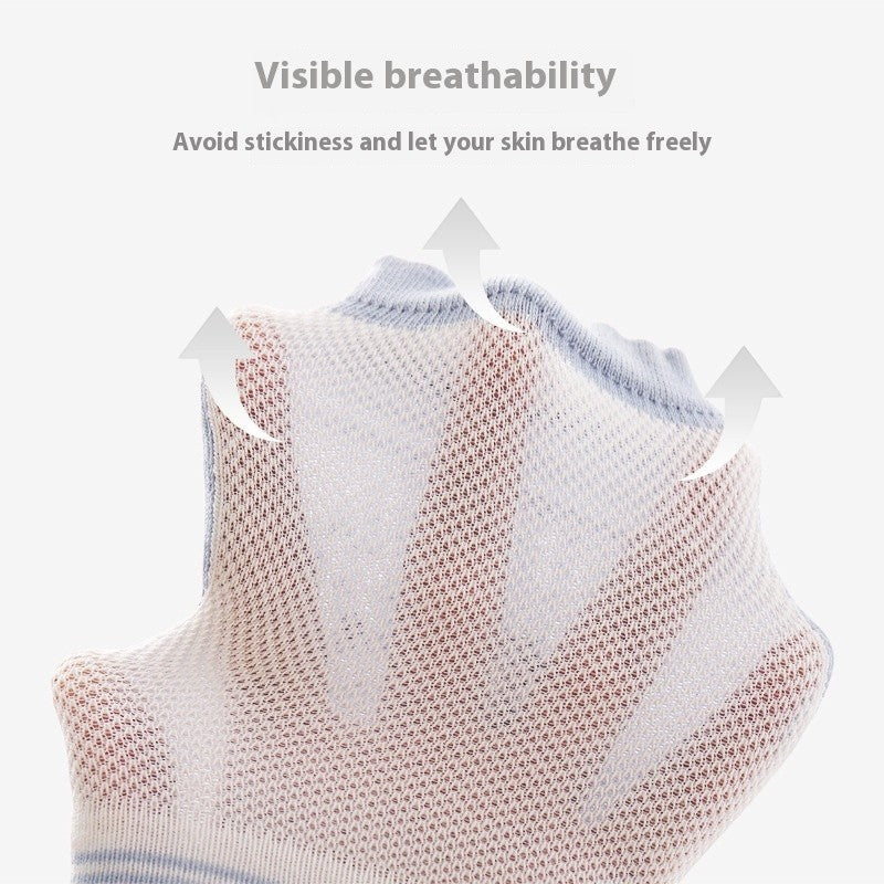 Baby Kneecap Protective Gear – Cute Cartoon Mesh Non-slip Fall Protection for Toddlers