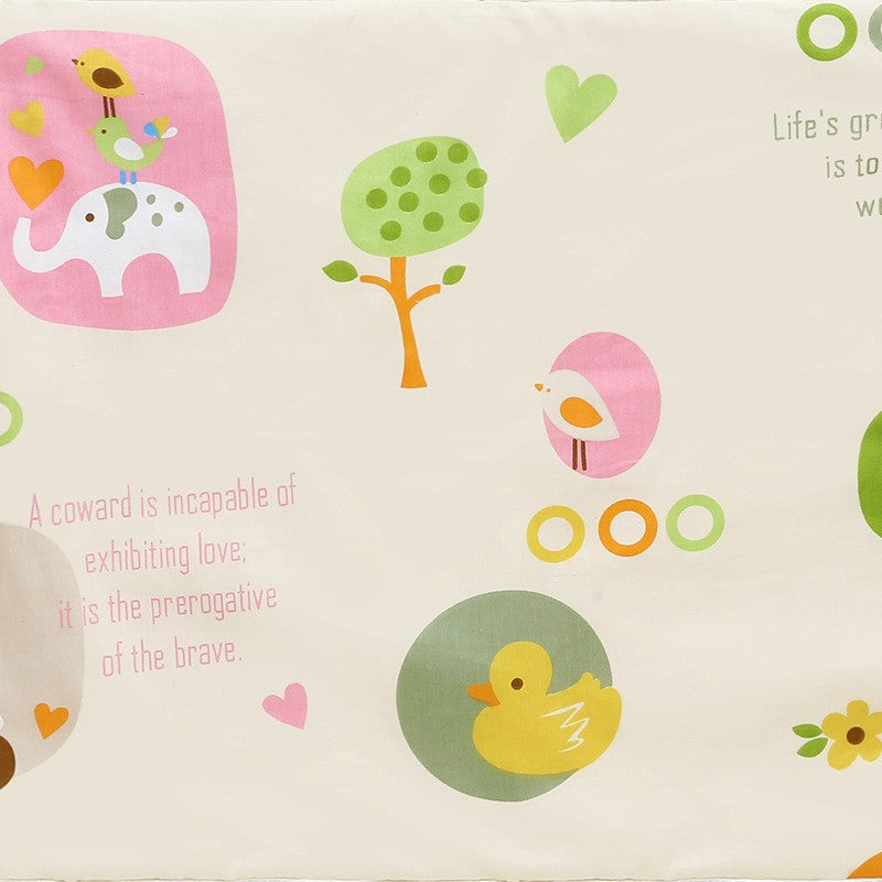 Cartoon Cotton Breathable & Waterproof Baby Changing Pad – Soft, Absorbent & Durable for Newborns