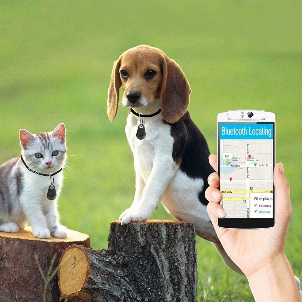Water Drop Bluetooth Pet Finder – Anti-Dropping Tracker with Bi-Directional Positioning