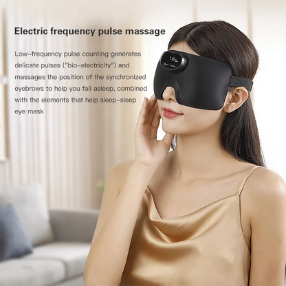 Relaxing Sleep Aid Smart Eye Mask – EMS Massage for Deeper Sleep & Stress Relief