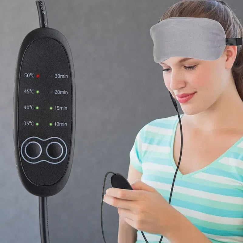 Eye Fatigue Blackout Sleep Eye Mask – Hot & Cold Compress for Relaxation