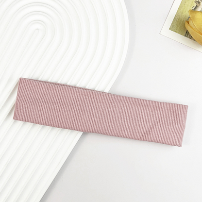 Exercise Hair Band – Retro-Inspired Stretch Headband for Yoga & Workouts