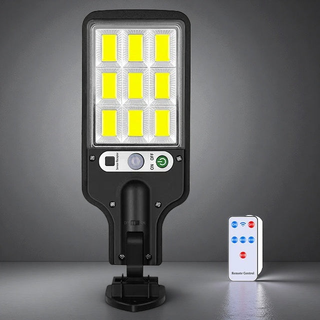 Outdoor Solar LED Wall Lamp – Energy-Efficient Solar Street Light 6164With remote control