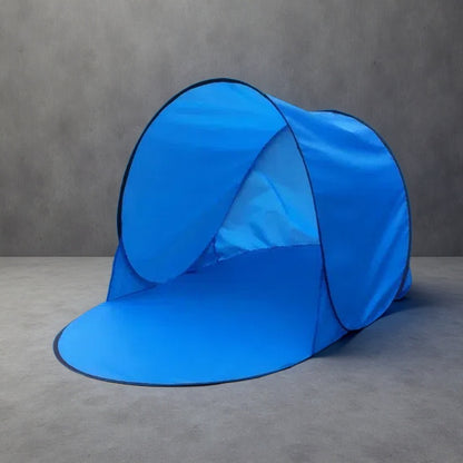 Single-Person Leisure Tent – Wire Frame Beach & Outdoor Shelter with Easy Setup Sky Blue