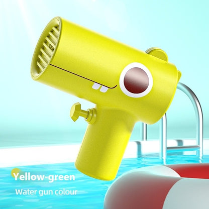 Children's Hand-held Press Water Gun – Cartoon Water Toy for Outdoor Fun