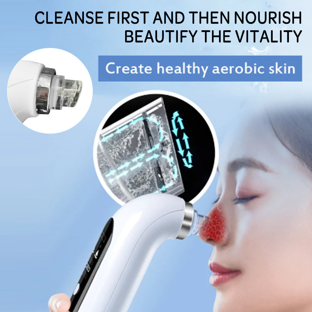 Skin Cleansing Oxygenation Cleanser – Electric Blackhead Remover & Deep Facial Care Tool
