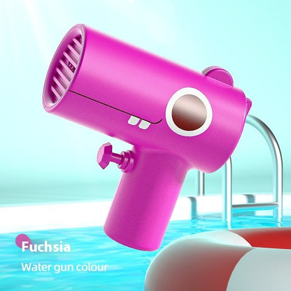 Children's Hand-held Press Water Gun – Cartoon Water Toy for Outdoor Fun