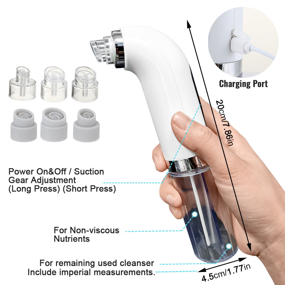 Skin Cleansing Oxygenation Cleanser – Electric Blackhead Remover & Deep Facial Care Tool