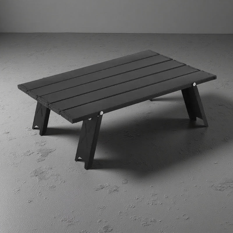 Outdoor Ultralight Portable Mini Aluminum Alloy Table – Folding Camping & Travel Table Black