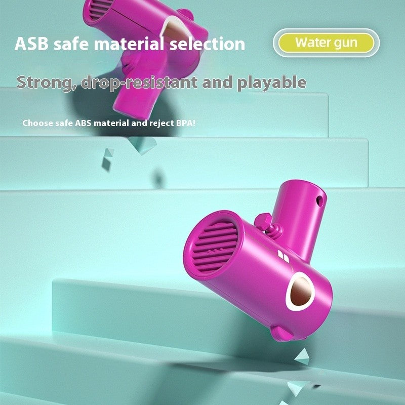 Children's Hand-held Press Water Gun – Cartoon Water Toy for Outdoor Fun