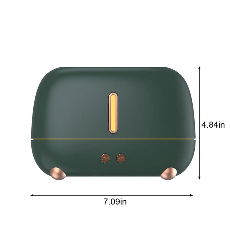 Upgraded Flame Humidifier – USB Essential Oil Diffuser with Fireplace Effect & Timer