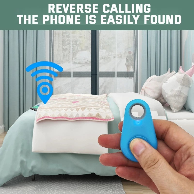 Water Drop Bluetooth Pet Finder – Anti-Dropping Tracker with Bi-Directional Positioning