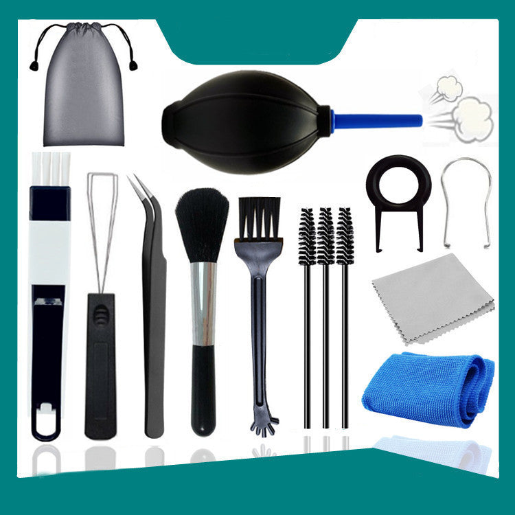 12-in-1 Household Mechanical Keyboard Cleaning Tool Set – Multi-Functional Cleaning Kit