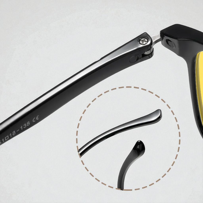 Ultralight TR90 Night Vision Glasses – Anti-Blue Light Eyewear for Men & Women